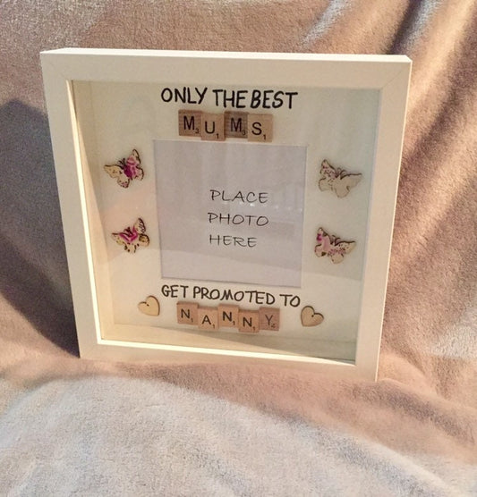Mothers day gift, Gift for mum, Personalised Mother Present,Personalised scrabble box frame