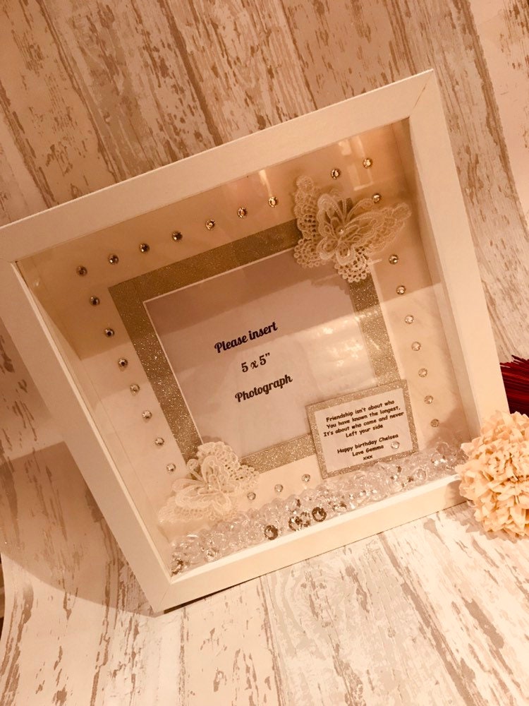Best friend picture frame, friend scrabble frame, good friends, special friend gift, personalised frame,
