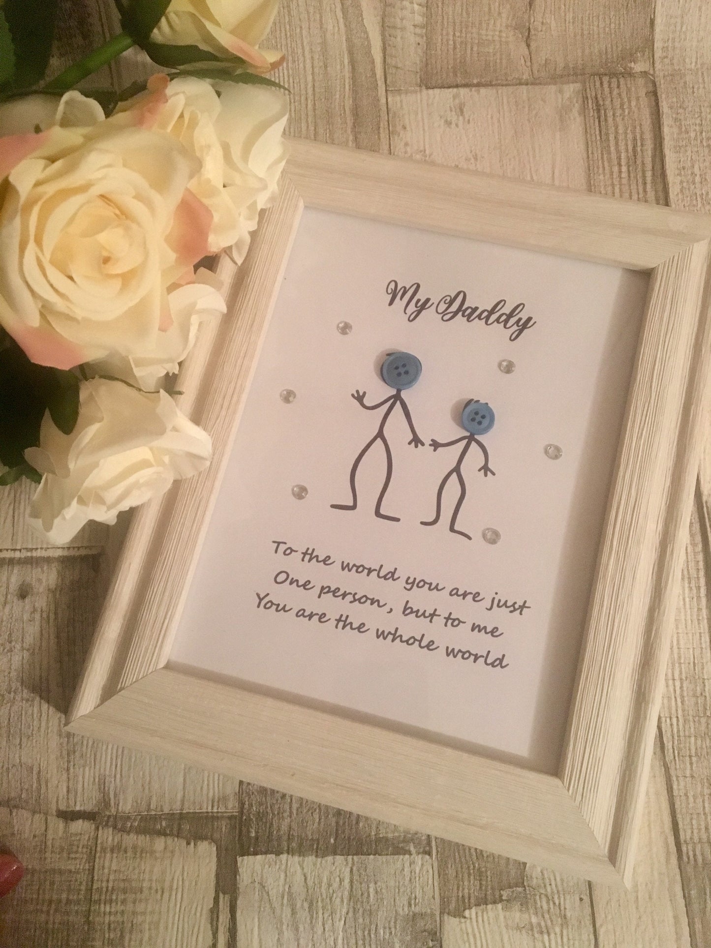 Dad gift, Daddy frame, Gift for dad, Gift for Grandad, gift for stepdad,Fathers Day