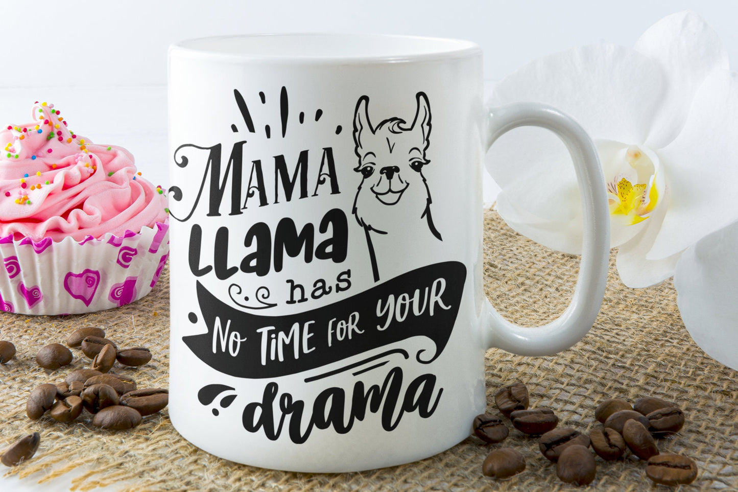 Personalised mug for mom, Mamma  Llama mug, Mother’s Day gift
