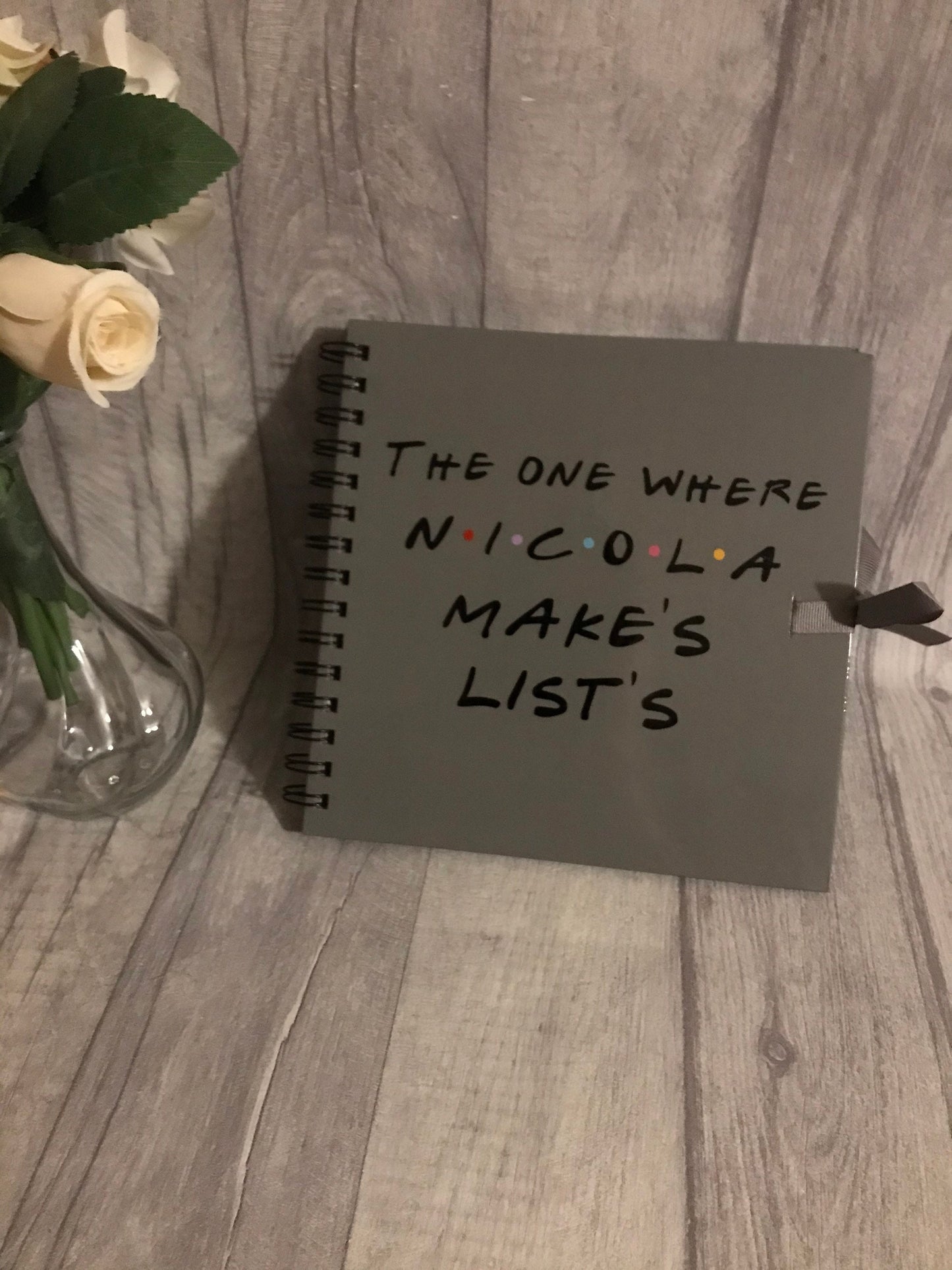 Personalised scrapbook| Teacher thank you  scrapbook  | Gift for friend | birthday keepsake | Teacher appreciation gift