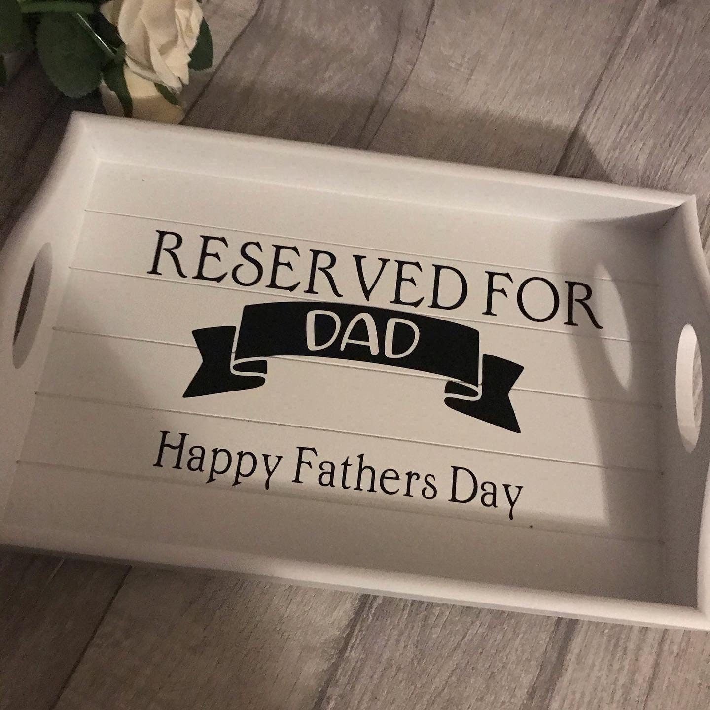 Personalised tray, Father’s Day tray , sofa tray , Father’s Day gift, gift for mom , gift for nan