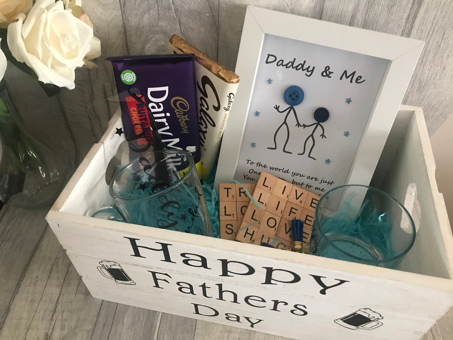 Father’s Day Crate, daddy’s beer box, beer crate, Father’s Day gift, gift for dad