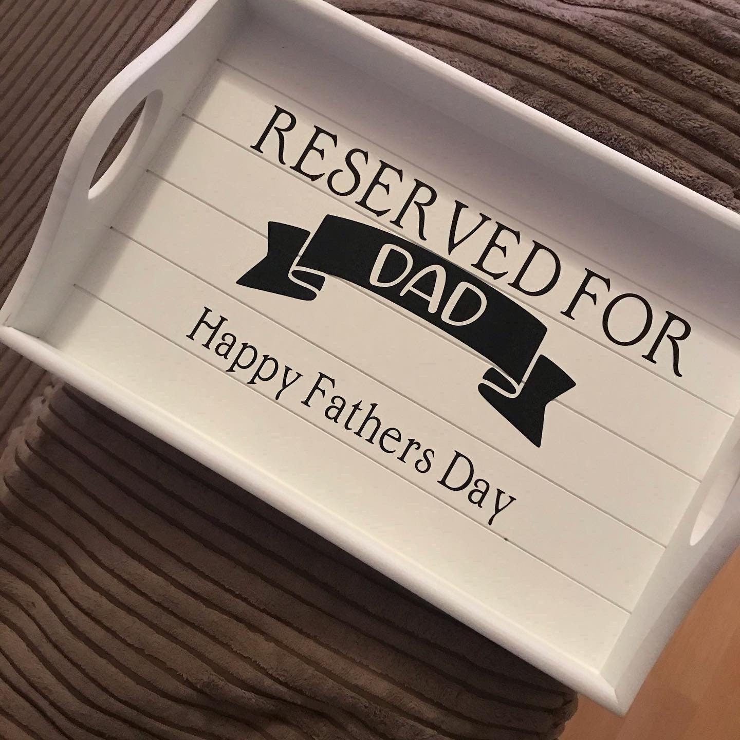 Personalised tray, Father’s Day tray , sofa tray , Father’s Day gift, gift for mom , gift for nan