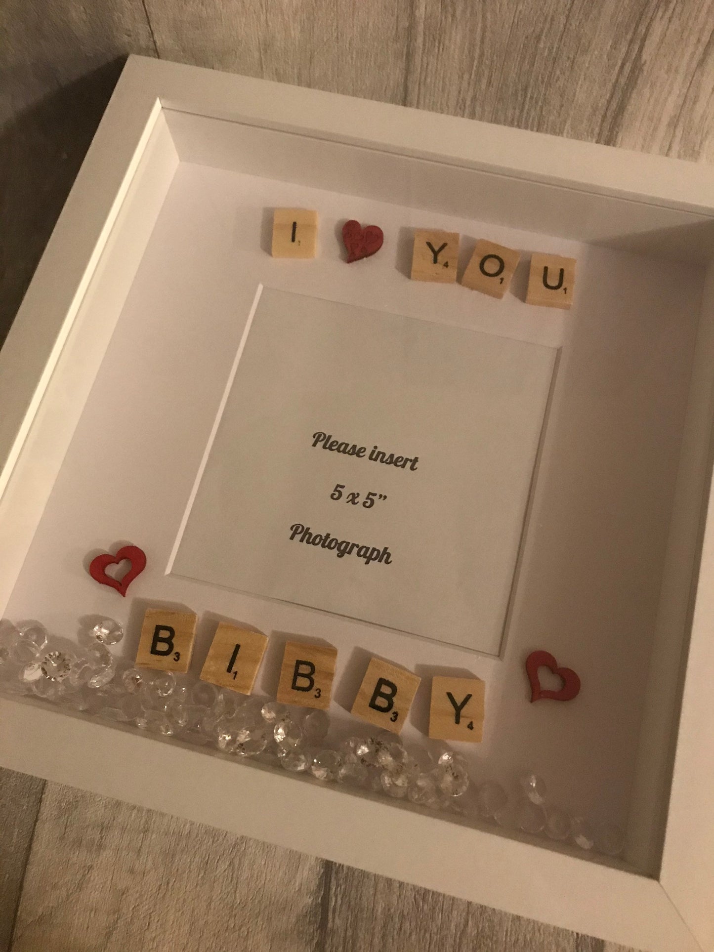 Valentine’s Day scrabble frame,Birthday gift for partner,valentines gift , Present for Girlfriend,gift for him, gift for her,l love you