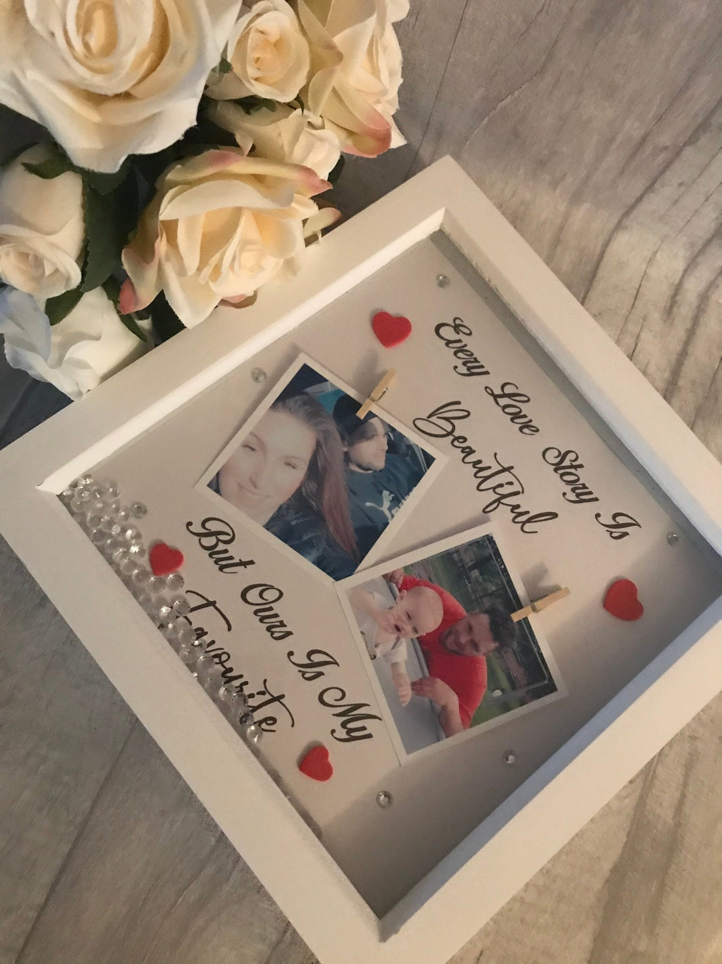 Valentine’s Day scrabble frame, Birthday gift for partner, valentines gift For Husband, Present for Girlfriend,gift for him, gift for her