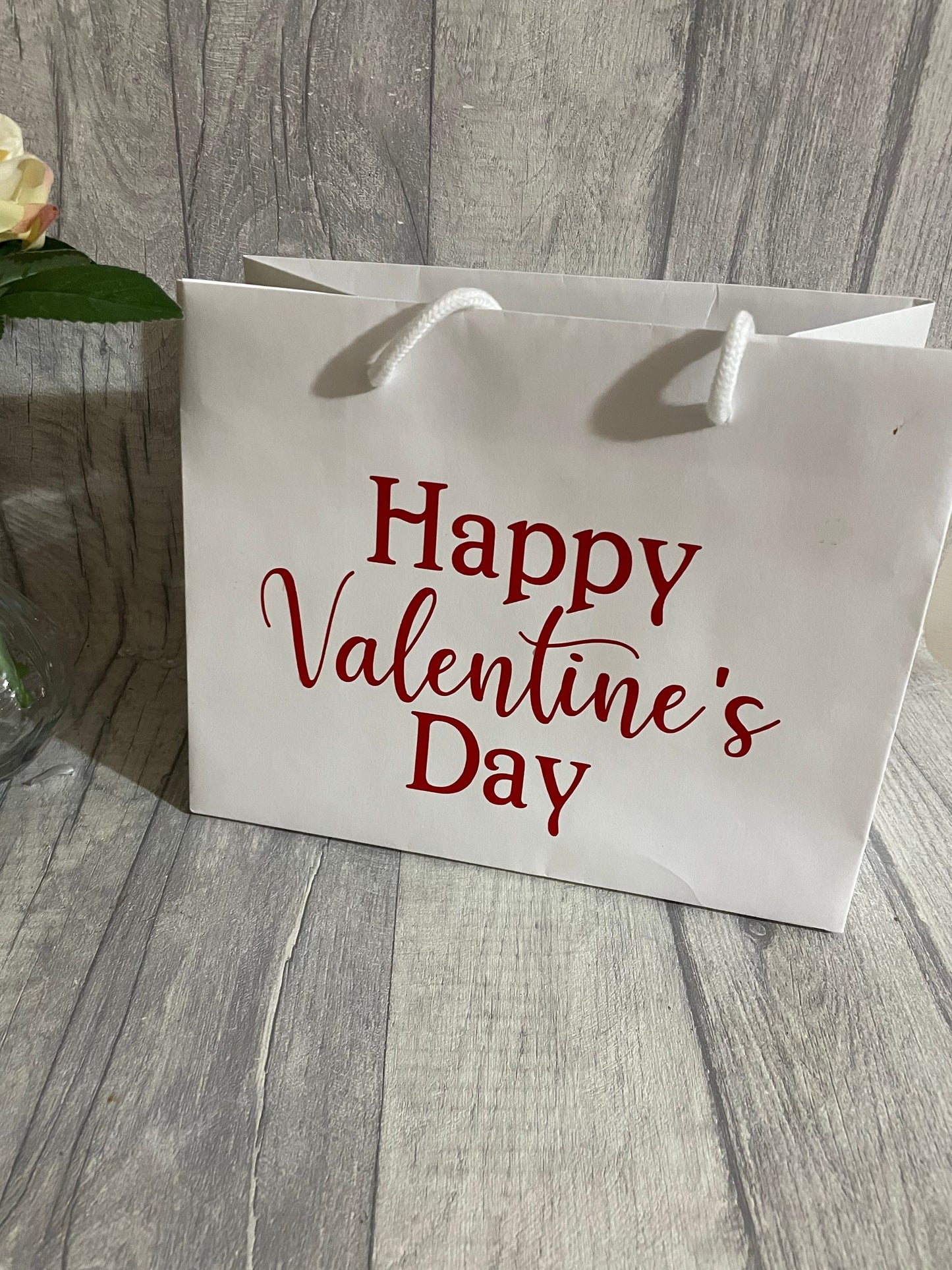 Valentine’s Day Gift Bag personalised, Valentine’s gift for him, gift for her,