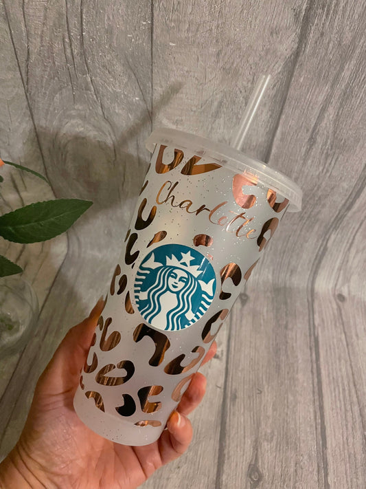 Personalised plastic cup, drinks tumbler, colour changing cup.