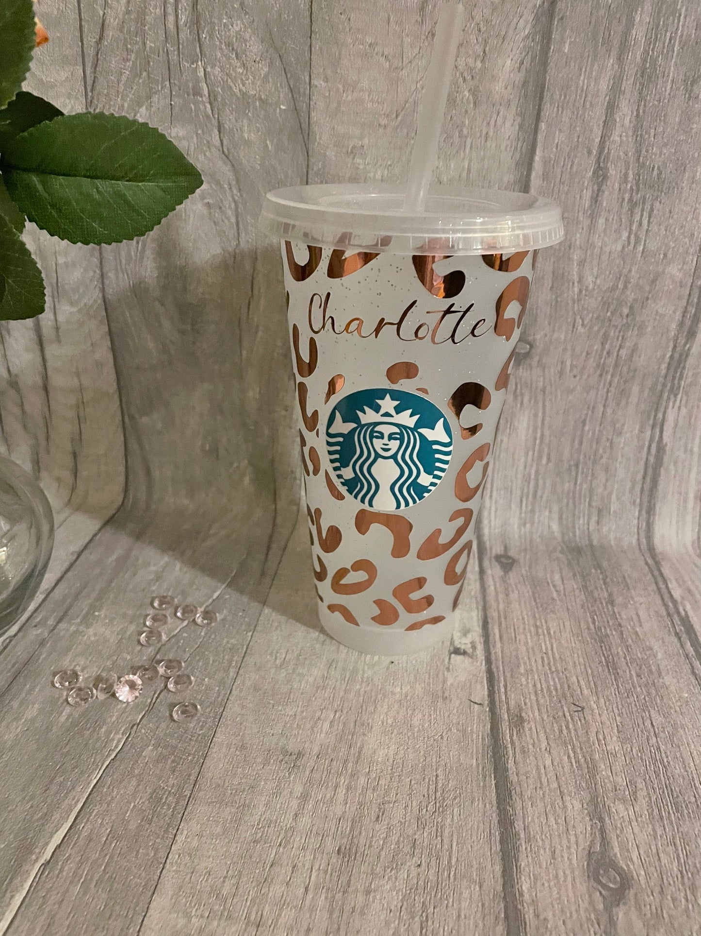 Personalised plastic cup, drinks tumbler, colour changing cup.