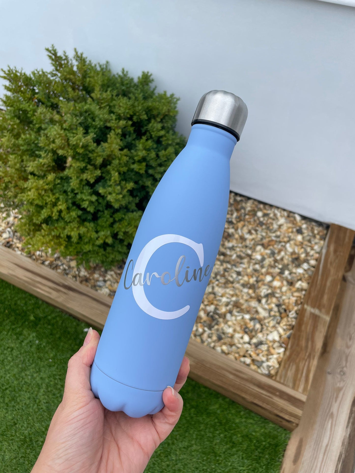 Personalised water bottle,insulated flask , name water bottle