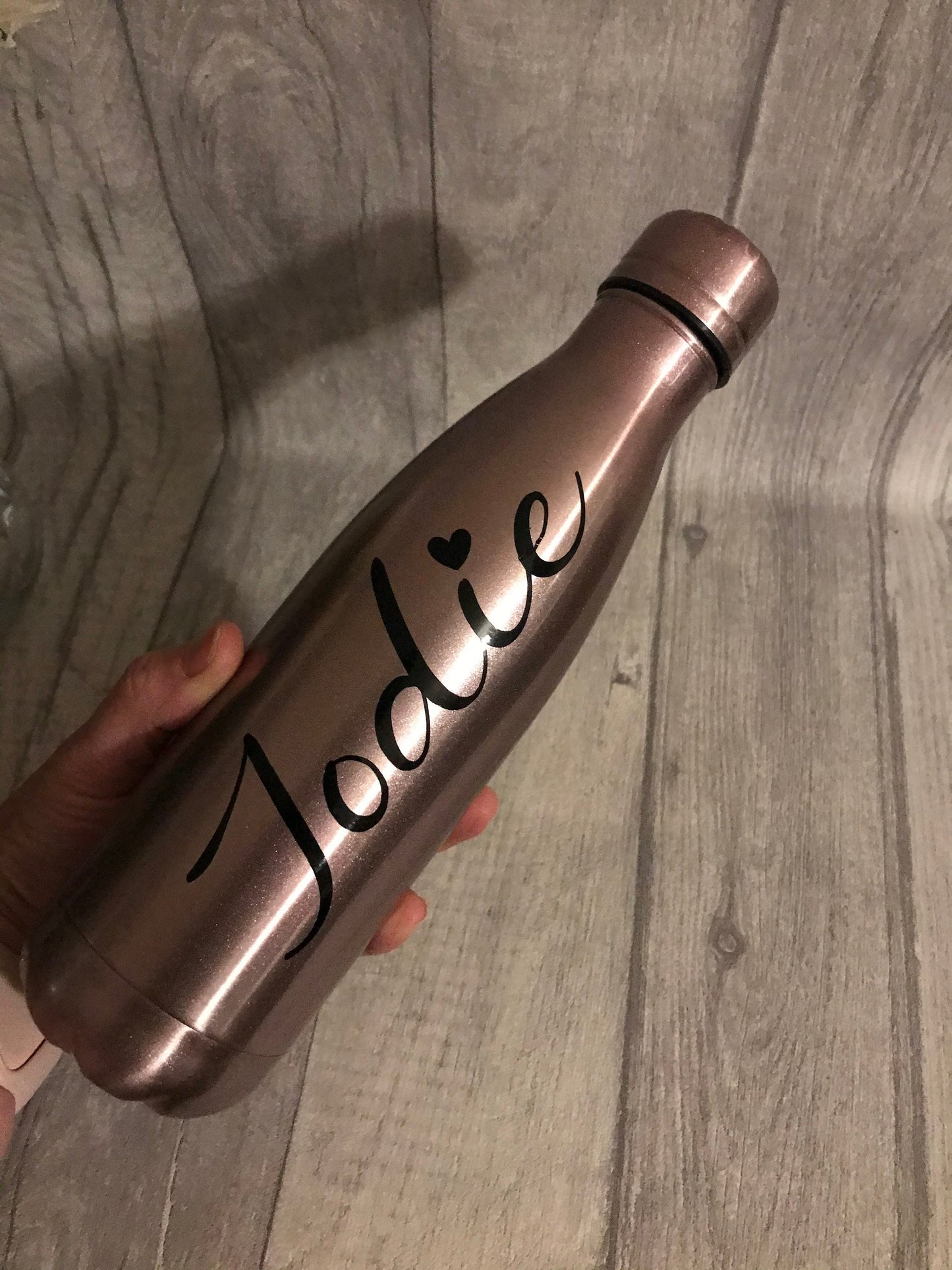 Personalised water bottle,insulated flask , name water bottle
