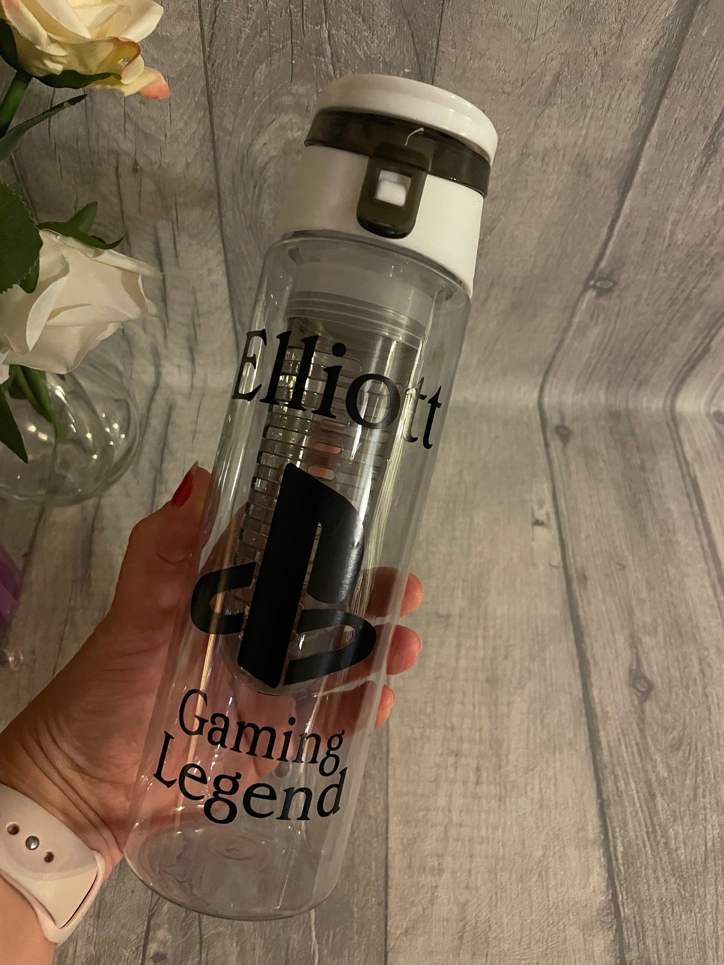 Personalised water bottle, name water bottle, picture water bottle, drinking bottle