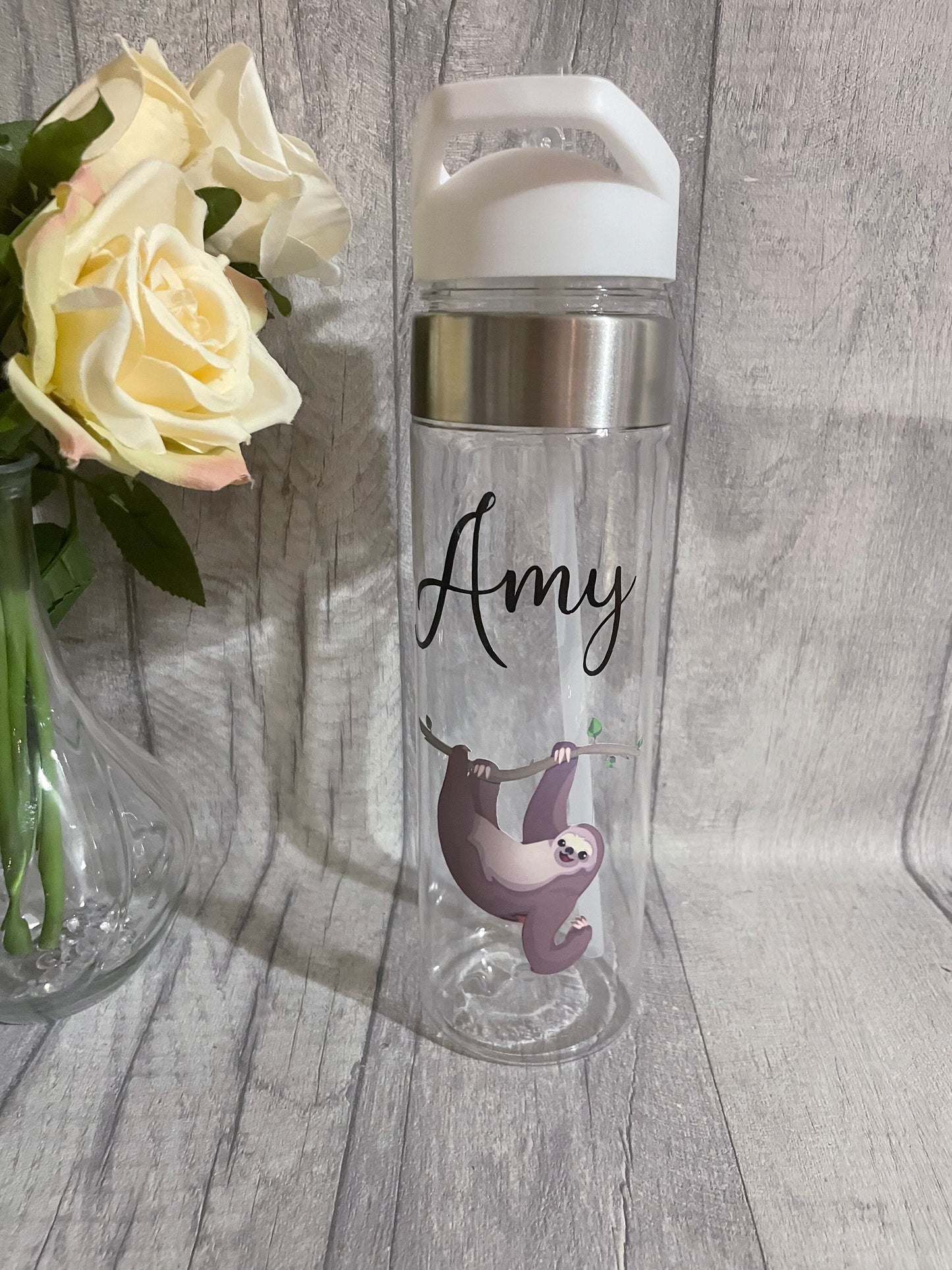 Personalised water bottle, name water bottle, picture water bottle, drinking bottle