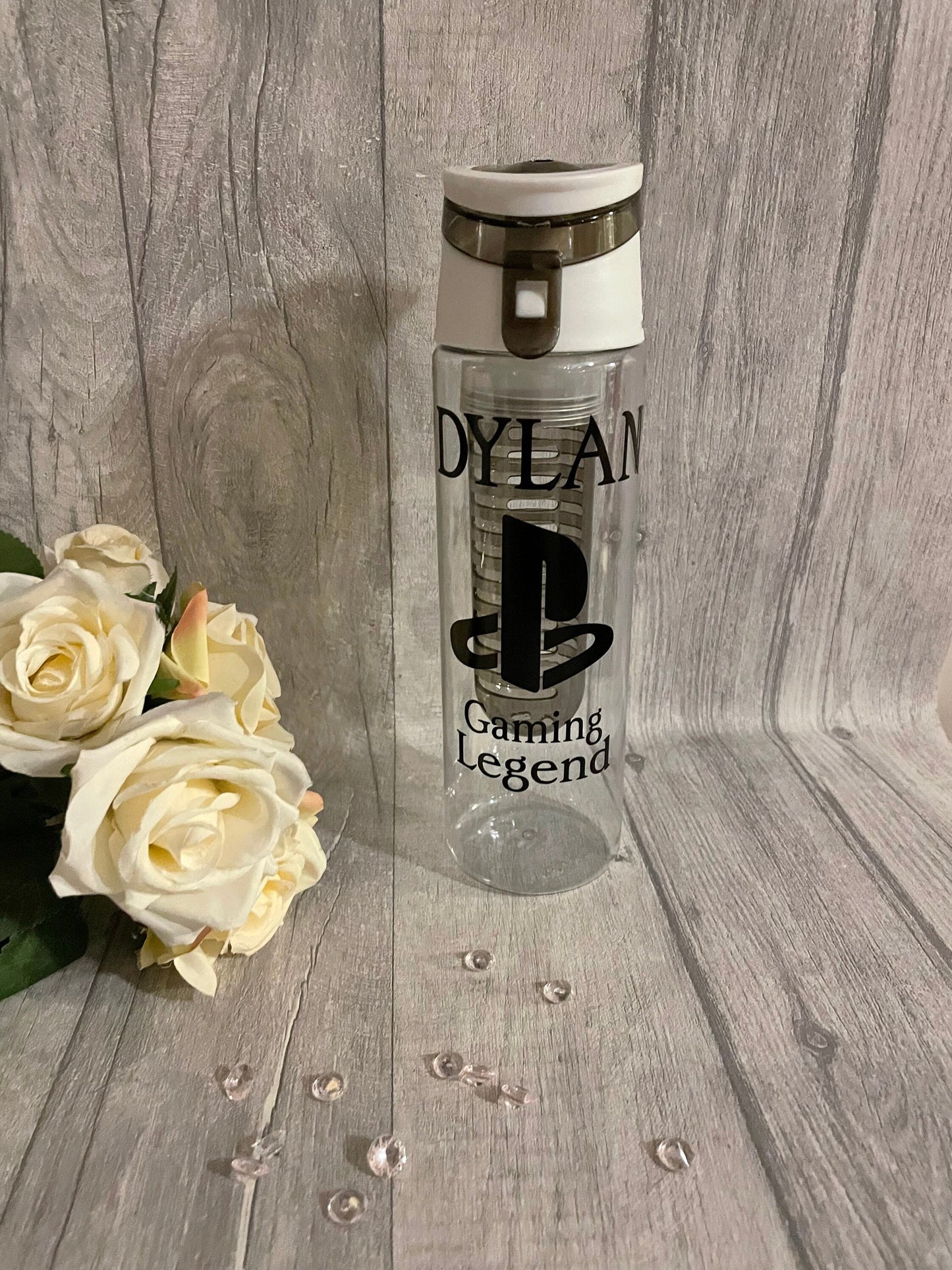 Personalised water bottle, name water bottle, picture water bottle, drinking bottle