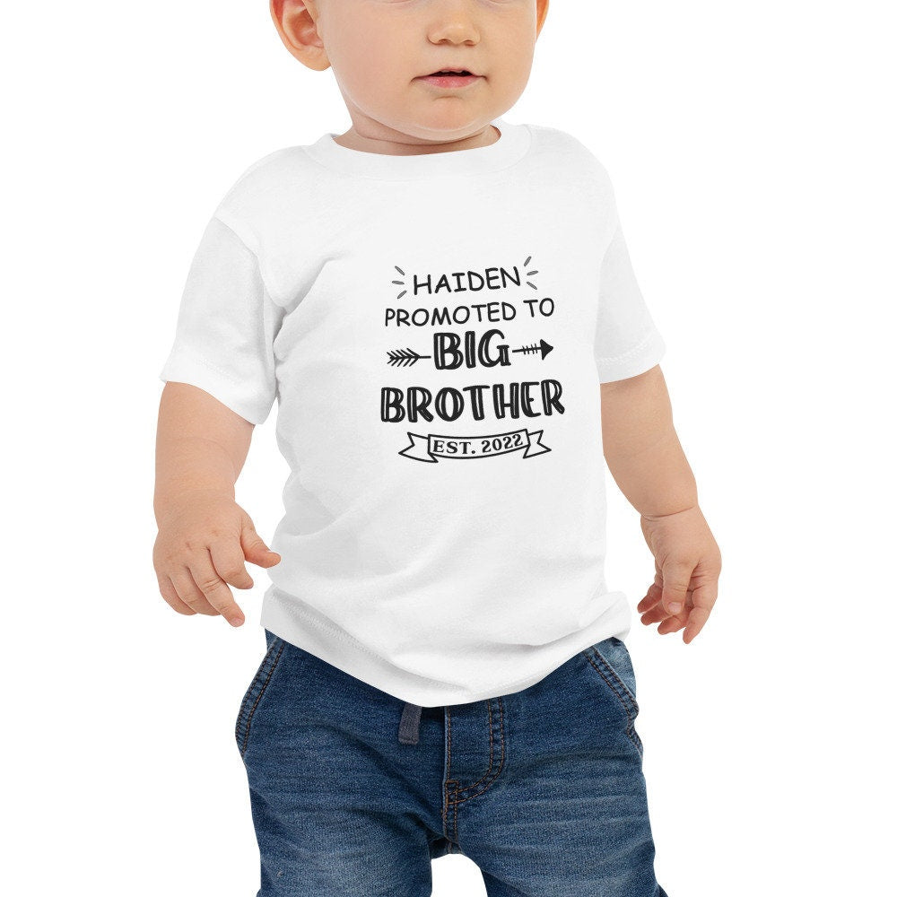 New baby announcement, Promoted to big brother, Promoted to big sister
