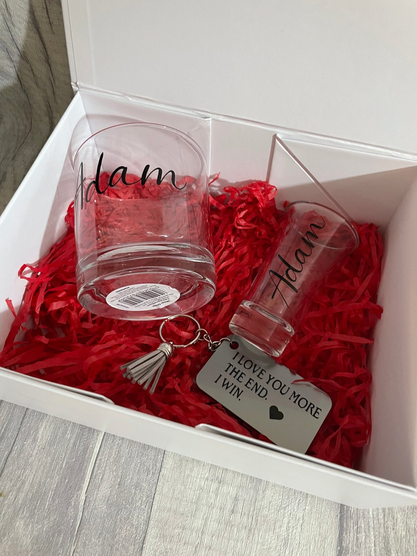 Valentine’s Day gift, Personalised pre filled gift boxes, gift boxes, Christmas gift, gift for friend , personalised gift