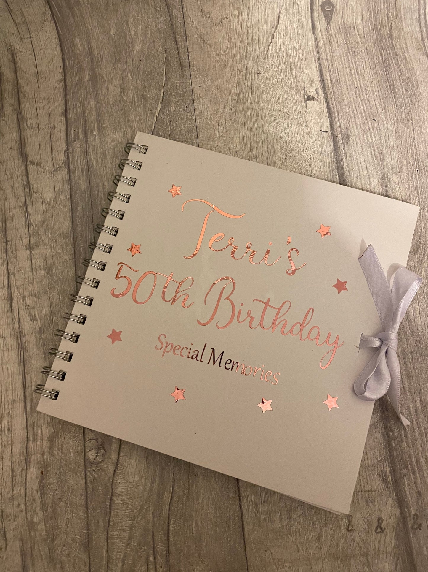 Personalised scrapbook| Birthday Memories , 30,40,50 etc.. you| Gift for friend | birthday keepsak
