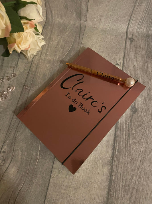 Personalised notebook, teacher thank you gifts, notebook for teacher, end of term gifts