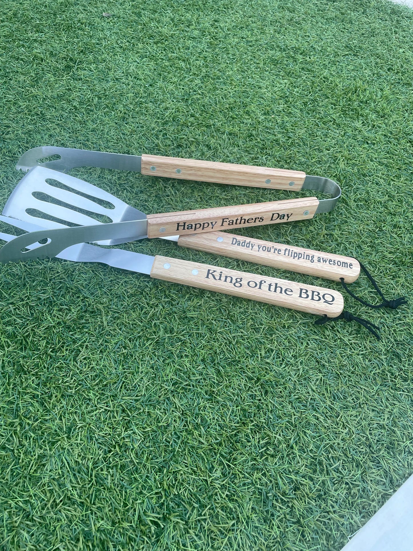 Personalised BBQ tools with carry case, Father’s Day gift, Gift for Daddy , Grill Master (Copy)