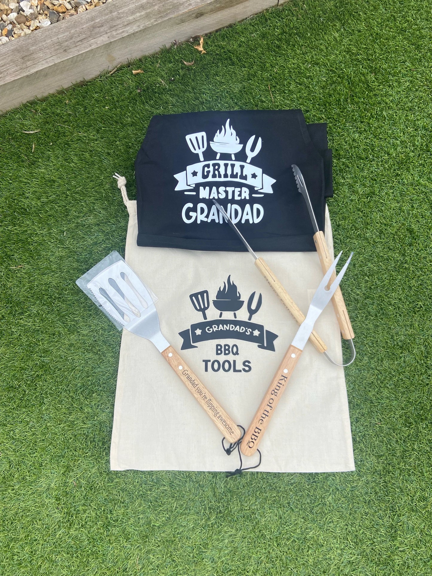Personalised BBQ tools with carry case, Father’s Day gift, Gift for Daddy , Grill Master (Copy)