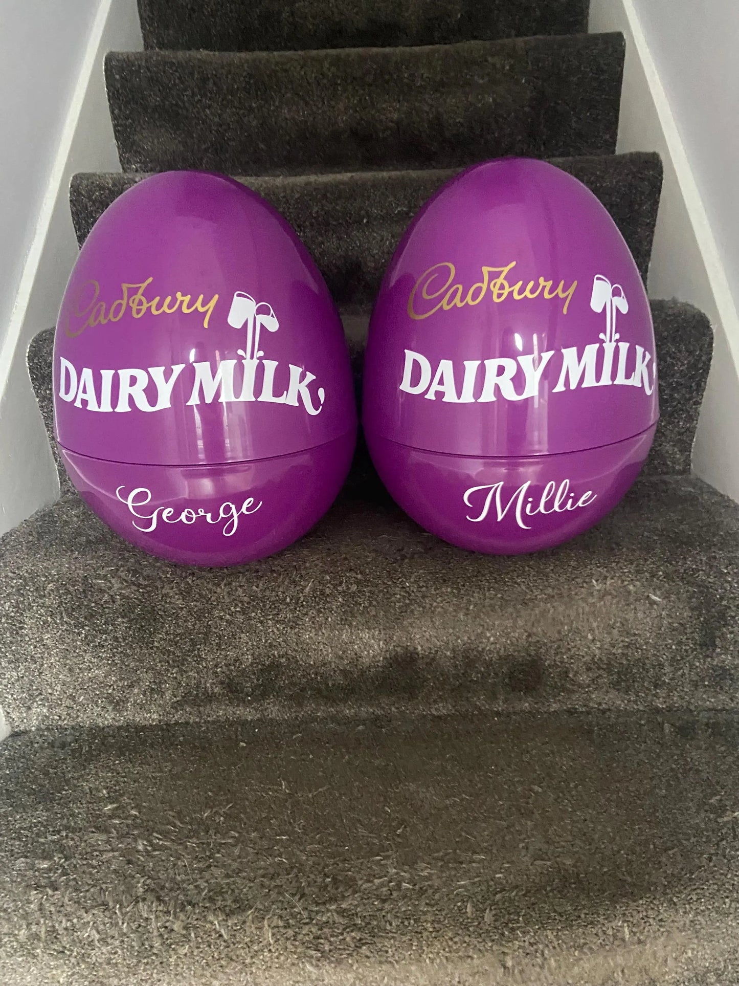 Personalised fillable plastic Easter eggs | Easter gift for children |