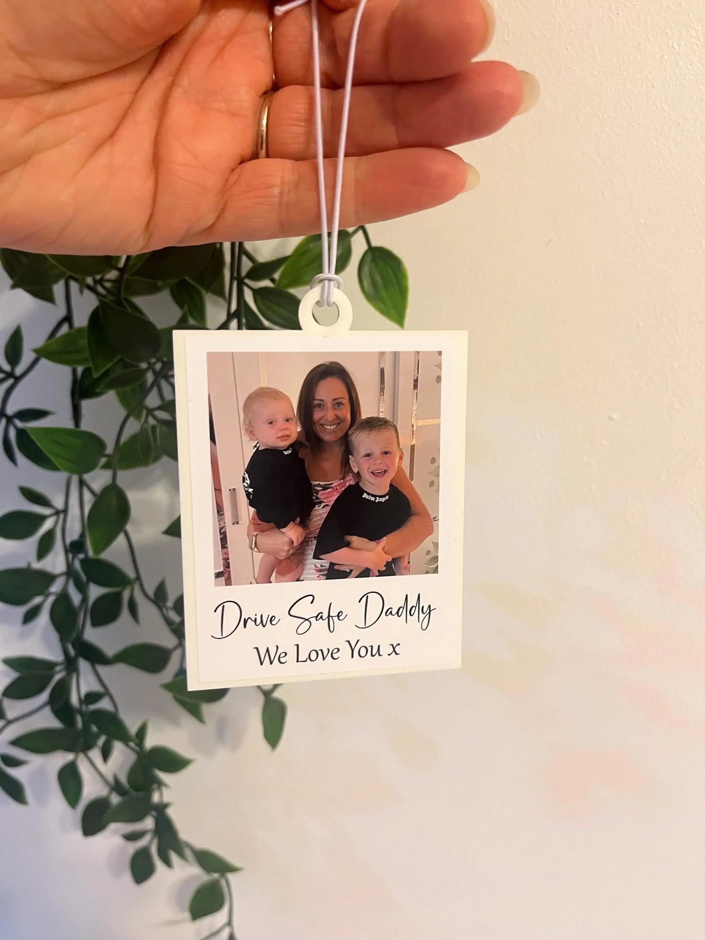 Personalised Photo Car Ornament, Hanging Car Polaroid,  Driving Test Pass Gift Idea, First Car Charm, Gift,Mother’s day, Father’s Day (Copy)