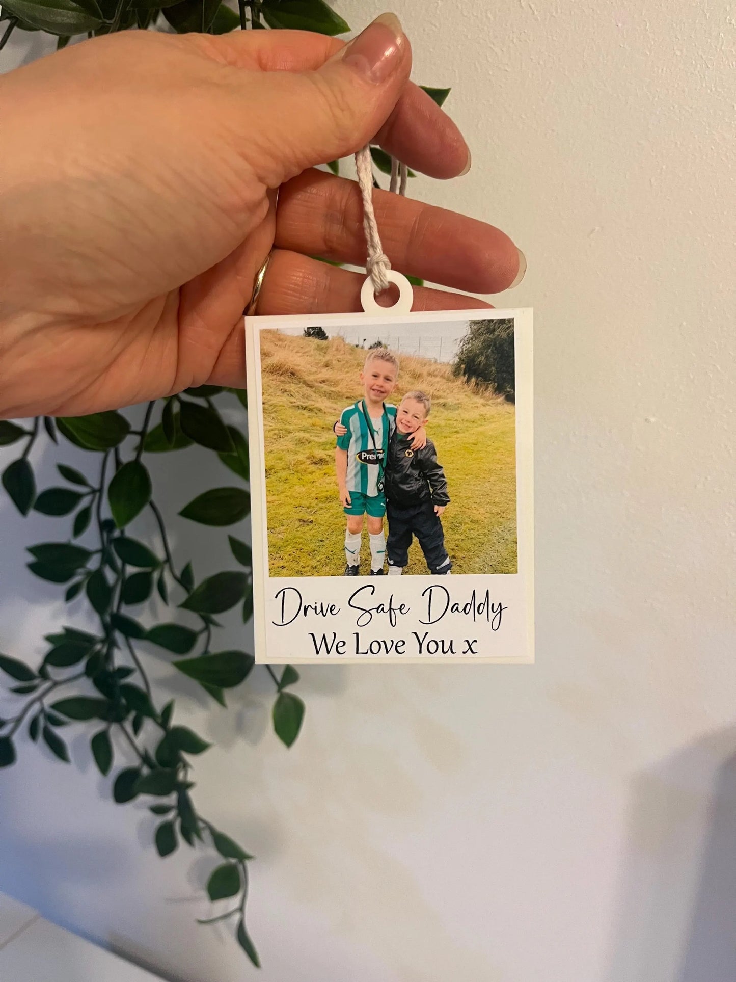 Personalised Photo Car Ornament, Hanging Car Polaroid, Driving Test Pass Gift Idea, First Car Charm, Gift,Mother’s day, Father’s Day