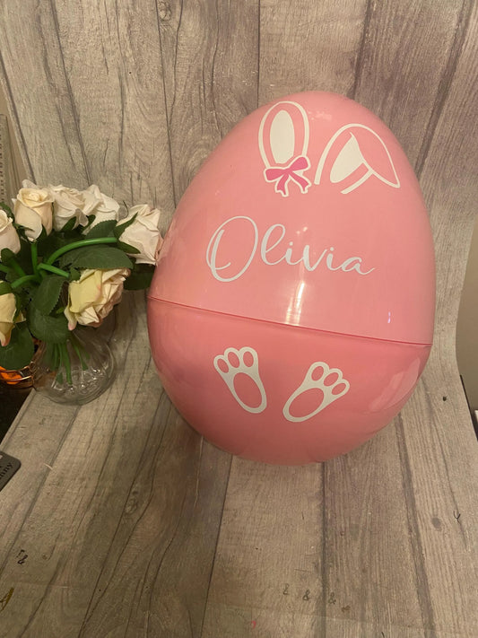 Personalised fillable plastic Easter eggs | Easter gift for children |