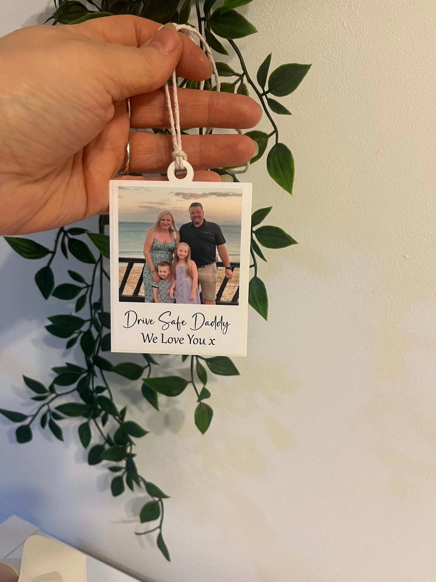 Personalised Photo Car Ornament, Hanging Car Polaroid,  Driving Test Pass Gift Idea, First Car Charm, Gift,Mother’s day, Father’s Day (Copy)