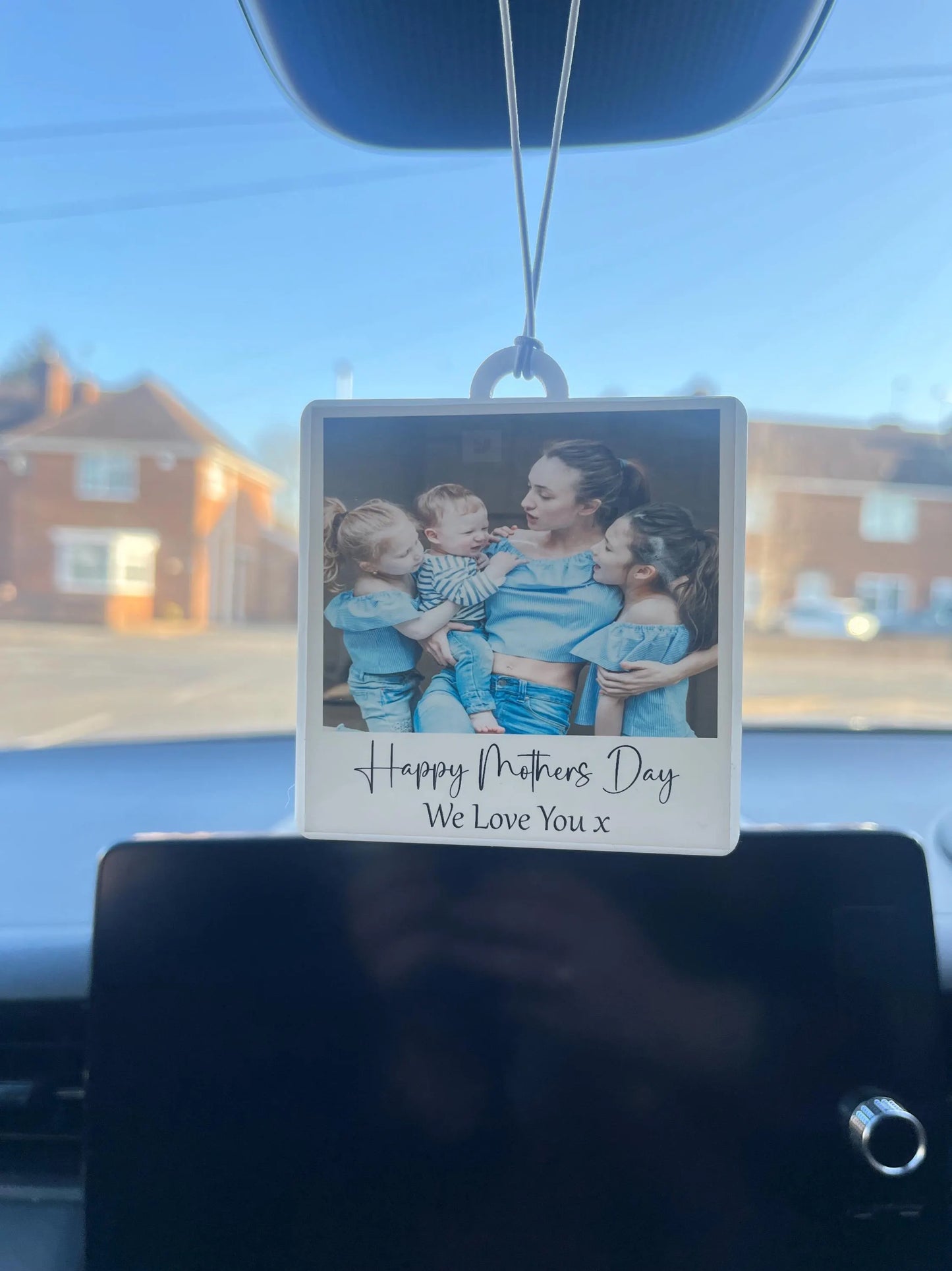Personalised Photo Car Ornament, Hanging Car Polaroid,  Driving Test Pass Gift Idea, First Car Charm, Gift,Mother’s day, Father’s Day (Copy)