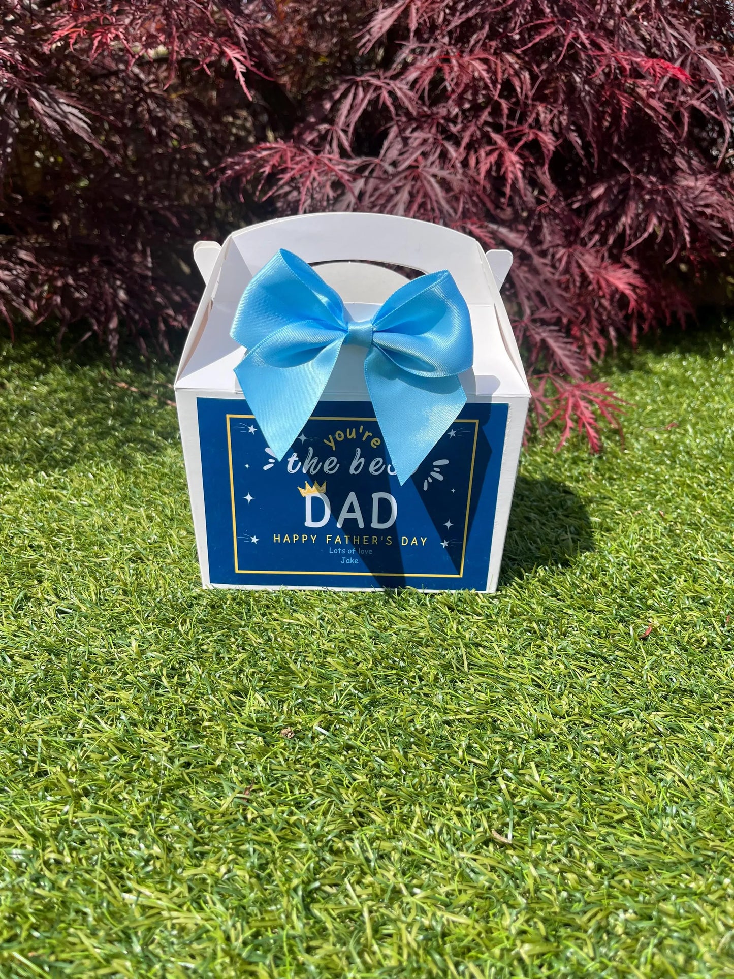 Personalised party box, Fathers Day Treat Box, Gift hamper, Gift Box