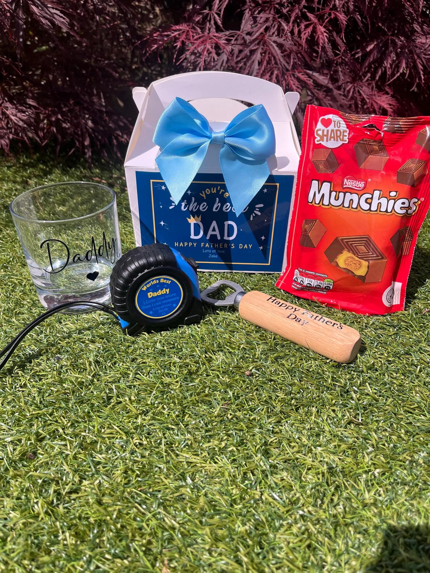 Personalised party box, Fathers Day Treat Box, Gift hamper, Gift Box