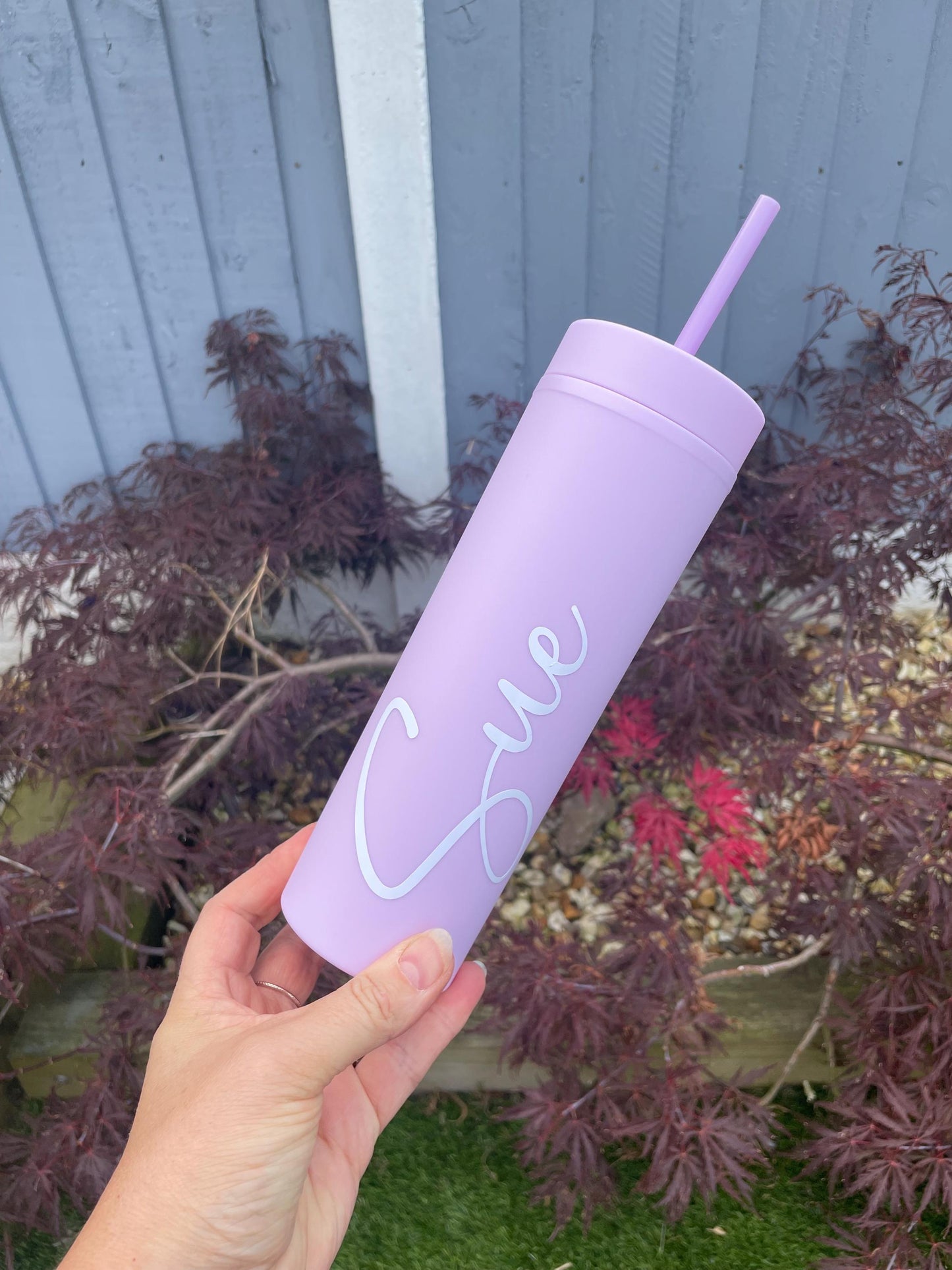 Personalised 16oz Tumbler | Skinny Tumbler | Water Bottle | Double walled drinking bottle
