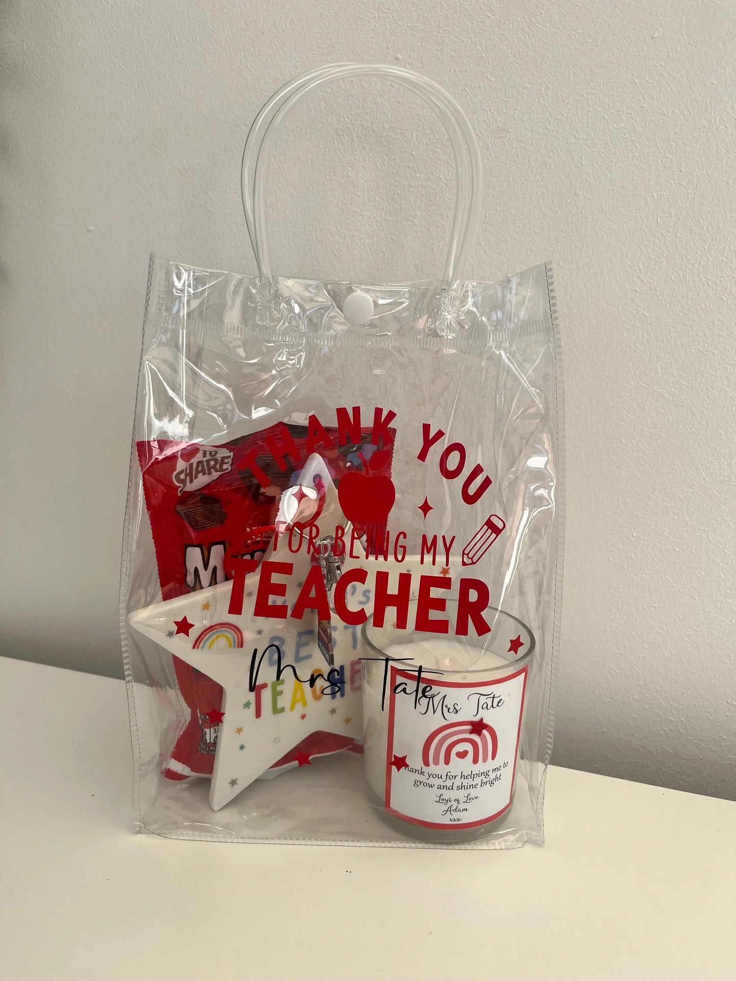 Teacher Appreciation Gift Set, Reusable Bag, End of term gift.