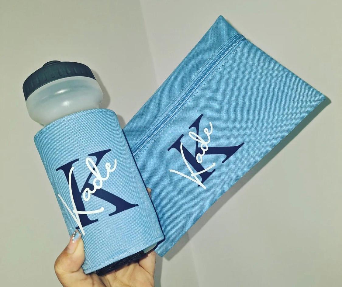 Personalised Water Bottle & Holder – 500ml B, Ideal for School, Sports and Travel