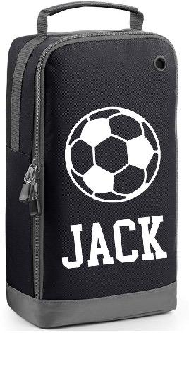 Personalised Boot Bag with Name & Design | Shoe Bag Custom Gift for Kids Him or Her | Boot Gym Kit Sports Cricket, Dance Rugby, Tennis Bag