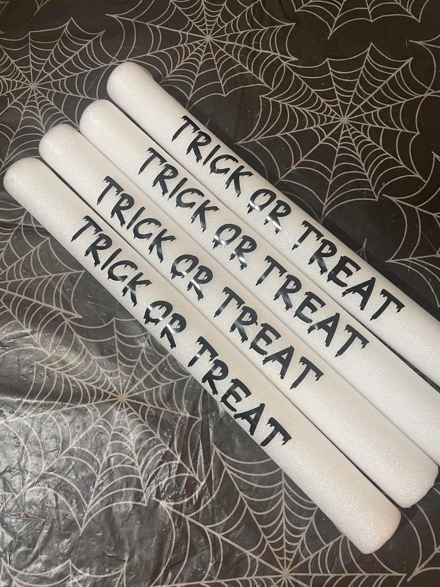 Personalised Halloween Glow Sticks, Trick or treat , Glow sticks
