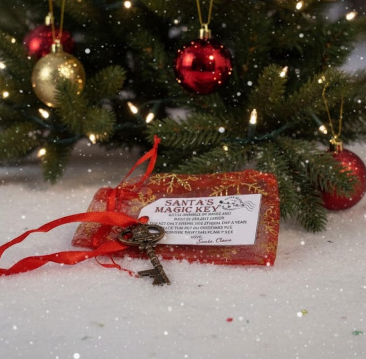 Santa's Magic Key, Christmas Eve box filler, Father Christmas Key, Christmas Eve box: