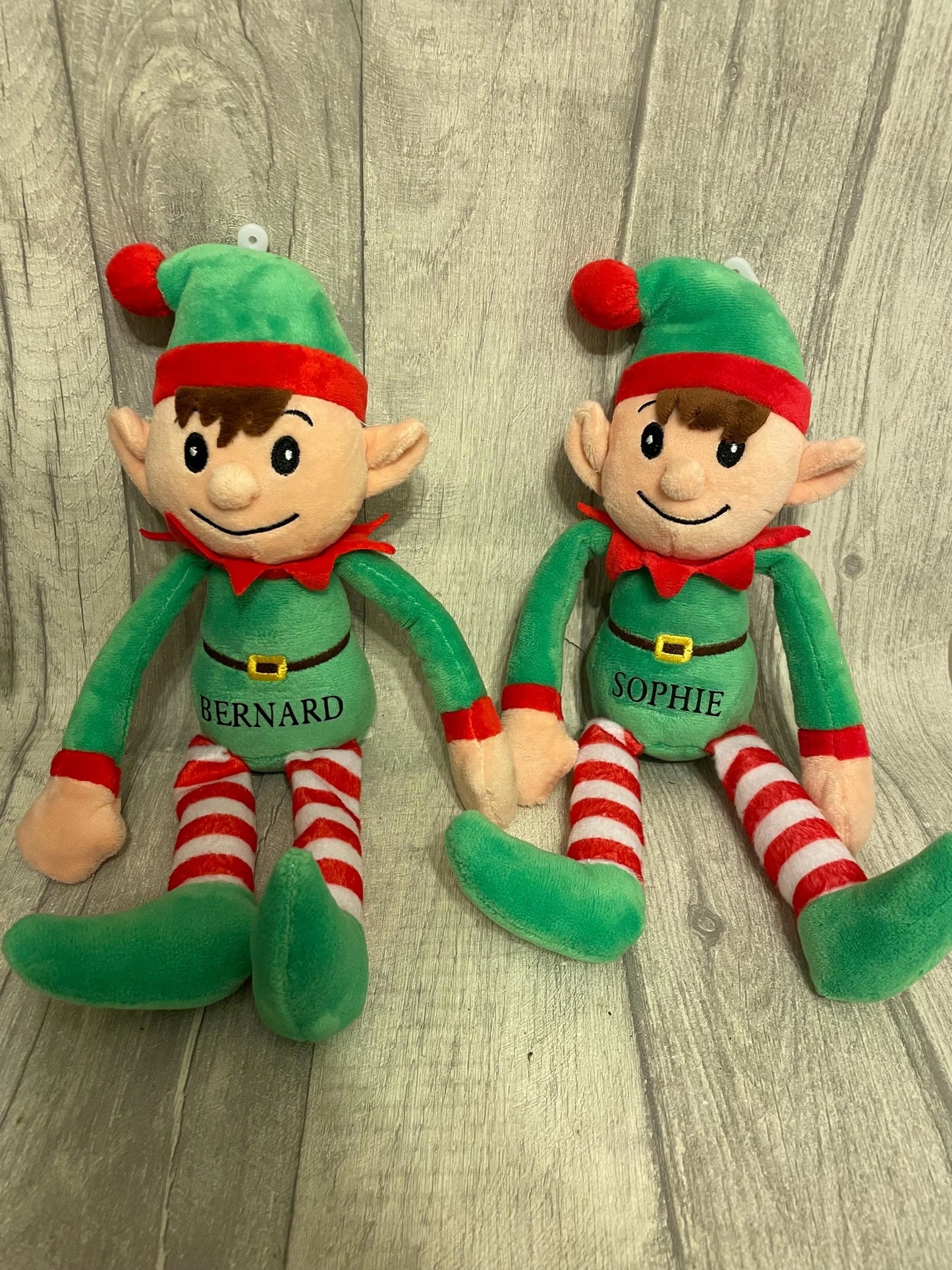 Elf teddy, Personalised Teddy , 1st Christmas , Soft Toy, Christmas Gift,