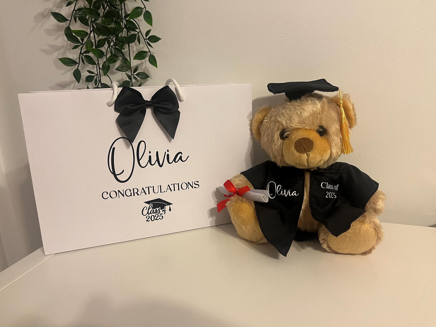 Graduation Teddy, Personalized Soft Teddy , Graduation Gift