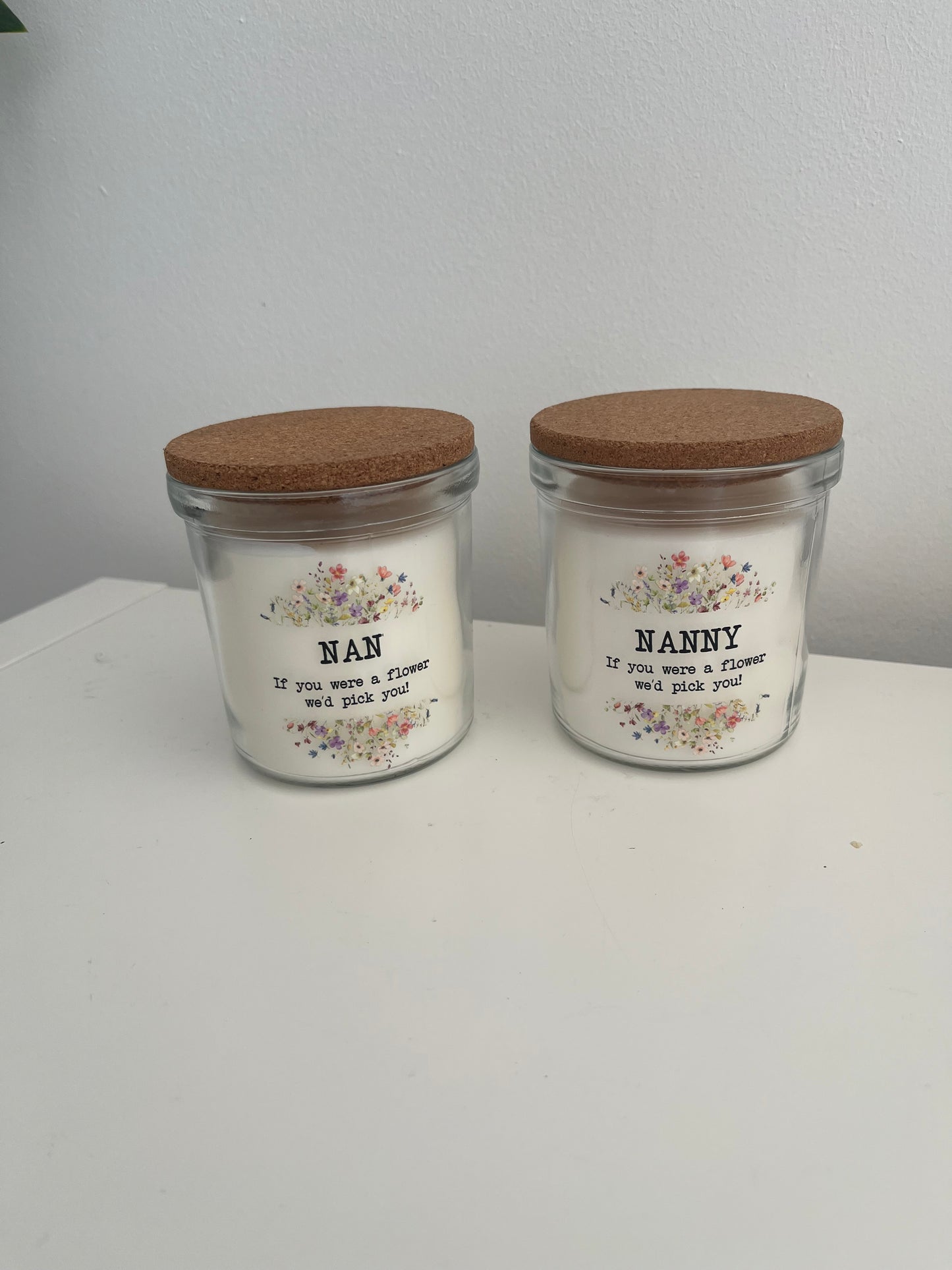 Personalised candle ,  name candle, Mother’s Day Gift, Gift for her, Gift for Mom, Gift for Nan, Personalised Vase (Copy)