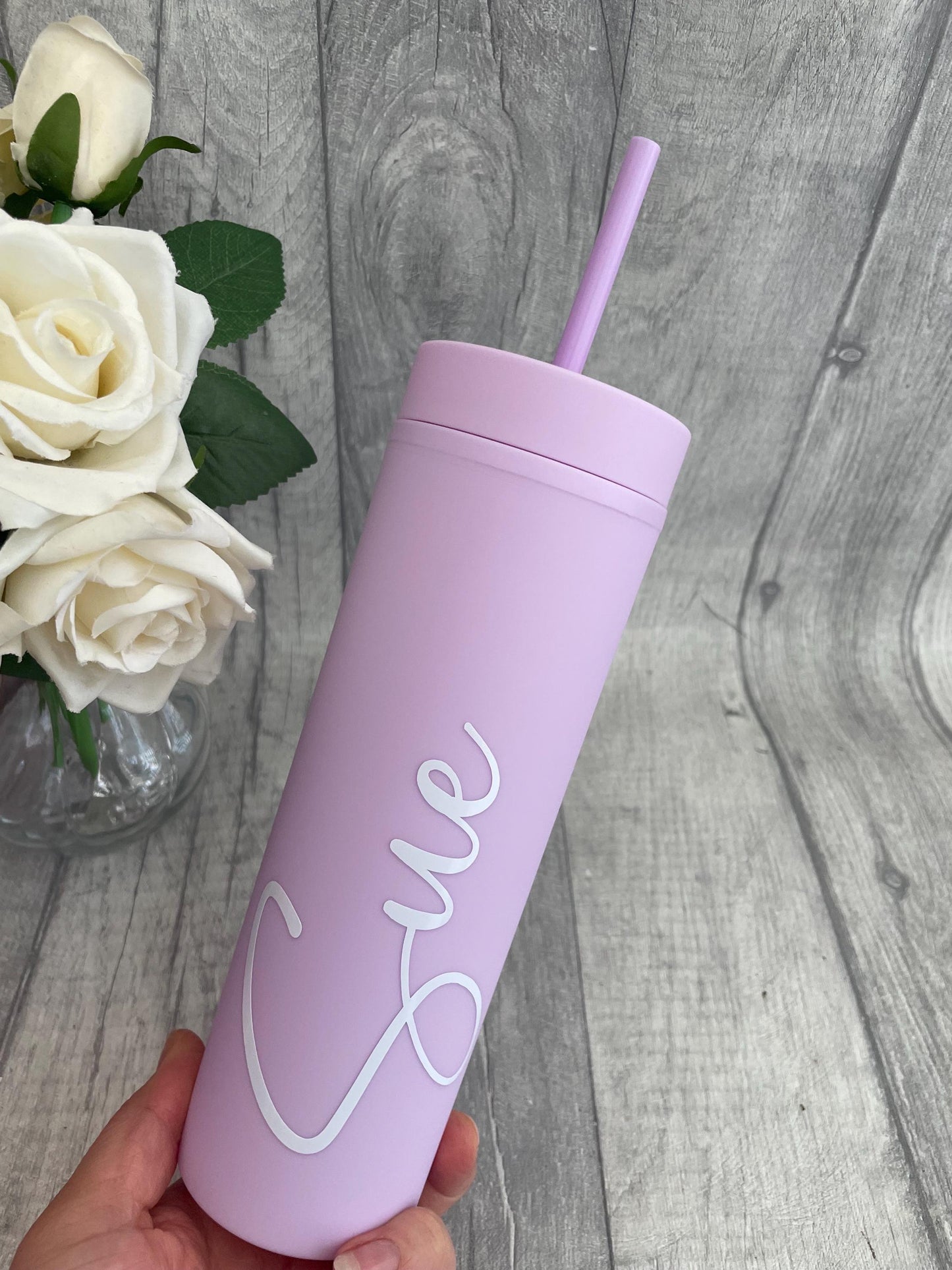 Personalised 16oz Tumbler | Skinny Tumbler | Water Bottle | Double walled drinking bottle