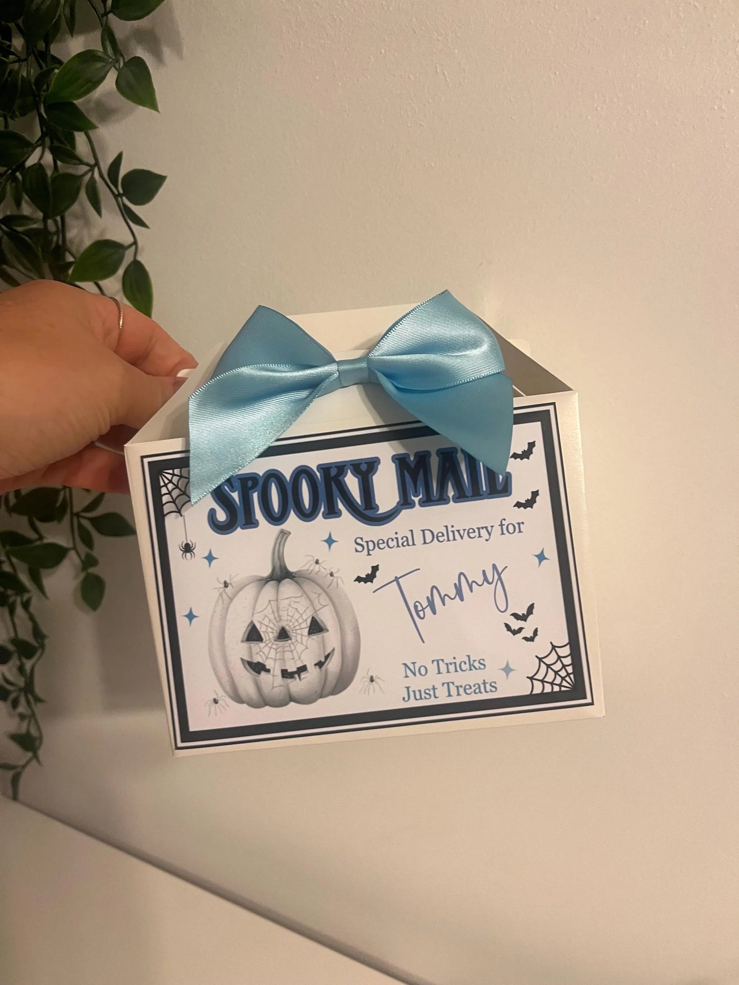 Personalised Treat Box, Snack box, Halloween Snack Box, Spooky Mail