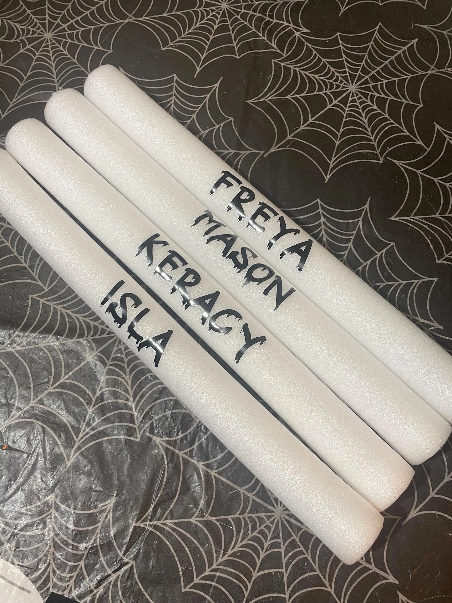 Personalised Halloween Glow Sticks, Trick or treat , Glow sticks
