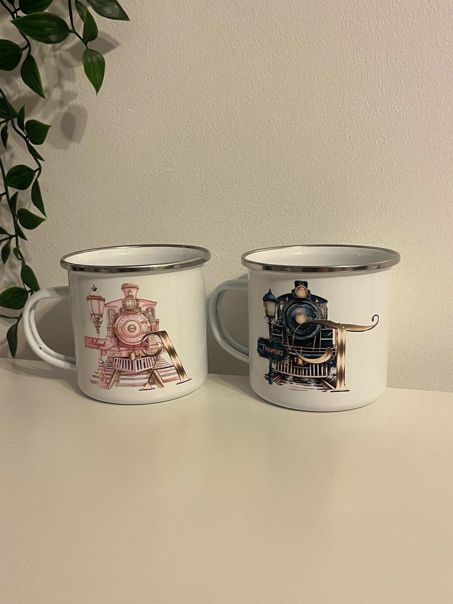 Personalised Christmas mug, Christmas Eve box filler, enemal mug, kids mug