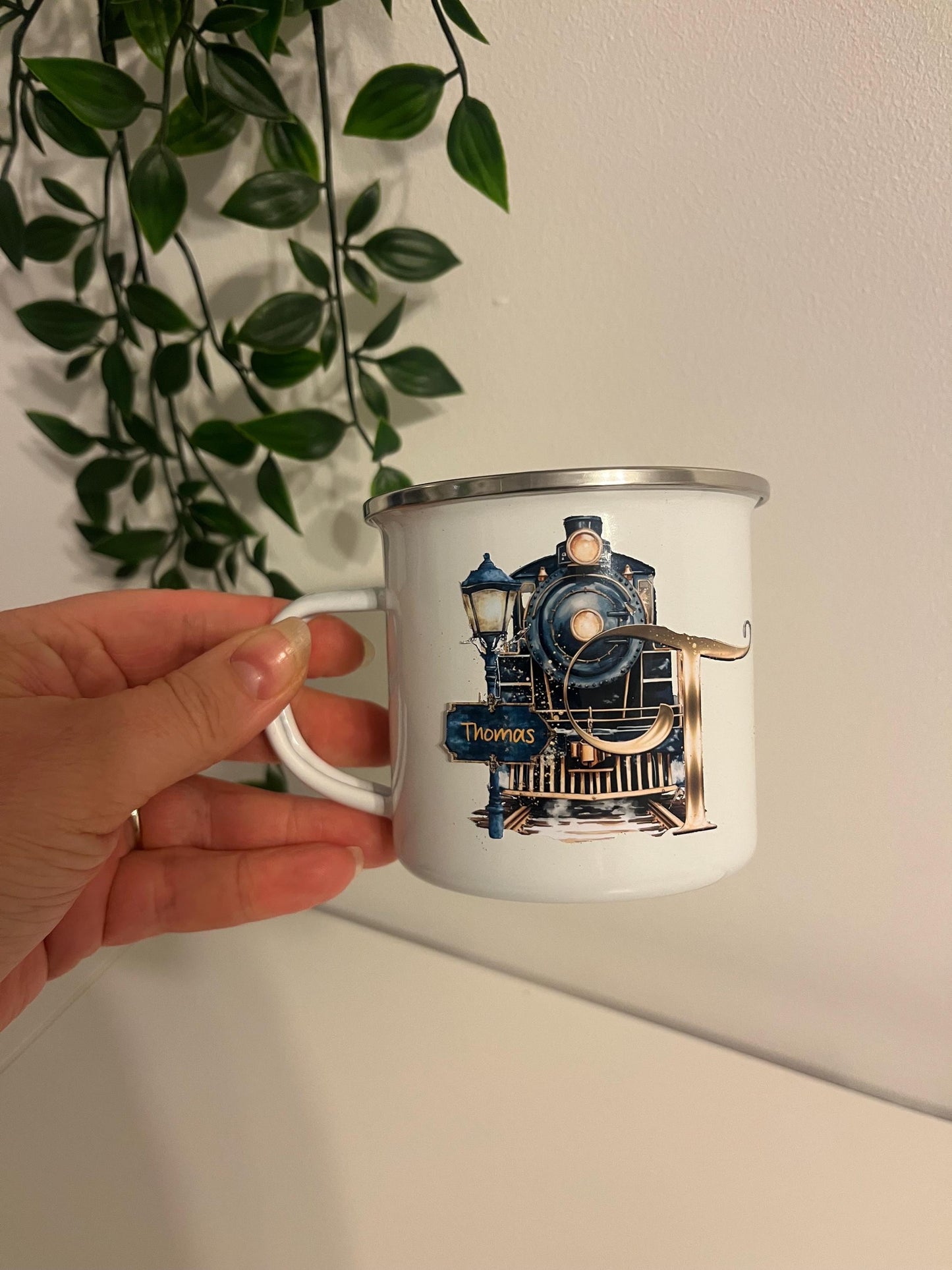 Personalised Christmas mug, Christmas Eve box filler, enemal mug, kids mug